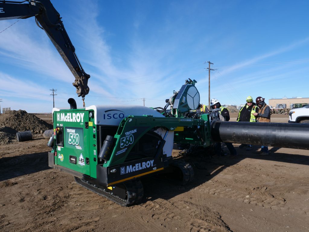 Breaking Ground: The McElroy Tritan™ 560 Makes Its Jobsite Debut